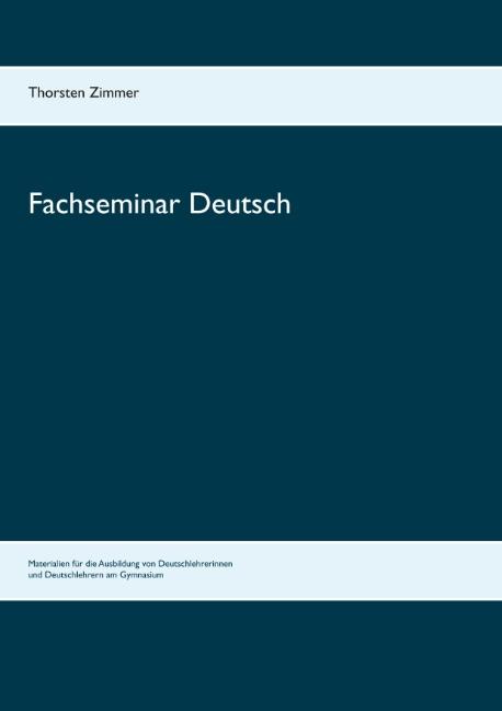 Cover-Bild Fachseminar Deutsch