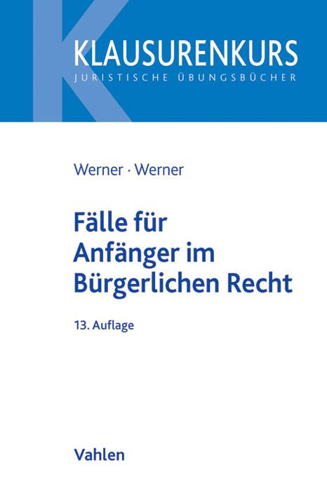 Cover-Bild Fälle für Anfänger im Bürgerlichen Recht