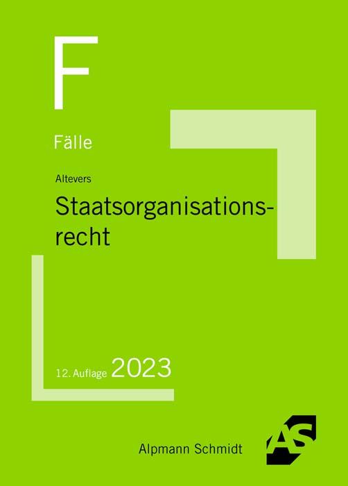 Cover-Bild Fälle Staatsorganisationsrecht