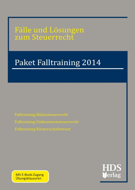 Cover-Bild Fälle und Lösungen zum Steuerrecht / Paket Falltraining 2014