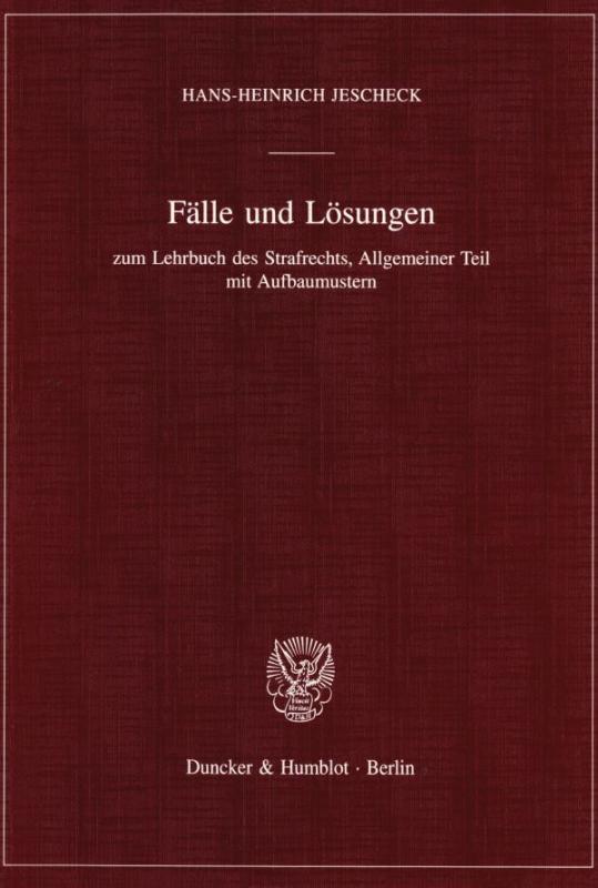 Cover-Bild Fälle und Lösungen