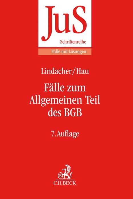 Cover-Bild Fälle zum Allgemeinen Teil des BGB