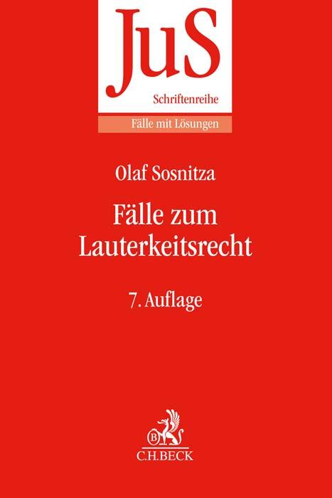 Cover-Bild Fälle zum Lauterkeitsrecht