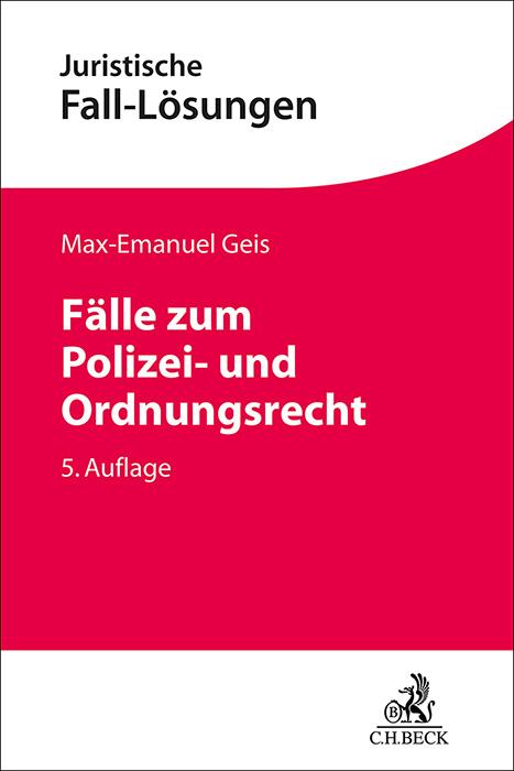 Cover-Bild Fälle zum Polizei- und Ordnungsrecht