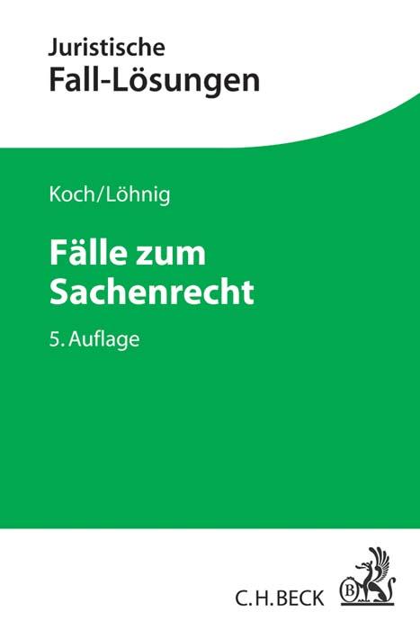 Cover-Bild Fälle zum Sachenrecht