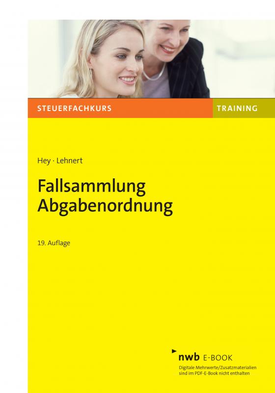 Cover-Bild Fallsammlung Abgabenordnung