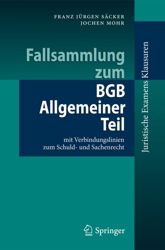 Cover-Bild Fallsammlung zum BGB Allgemeiner Teil