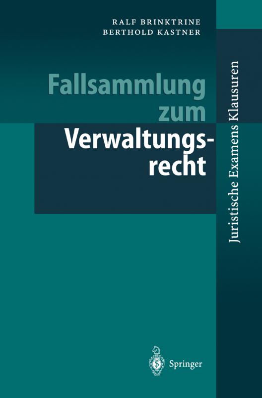 Cover-Bild Fallsammlung zum Verwaltungsrecht