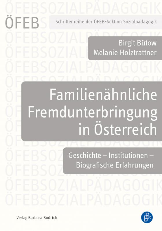 Cover-Bild Familienähnliche Fremdunterbringung in Österreich