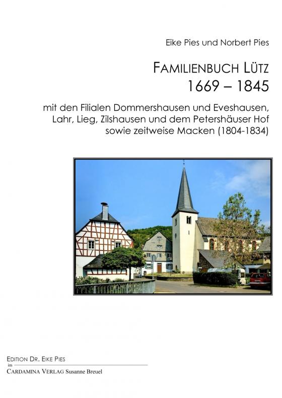 Cover-Bild Familienbuch Lütz 1669-1845