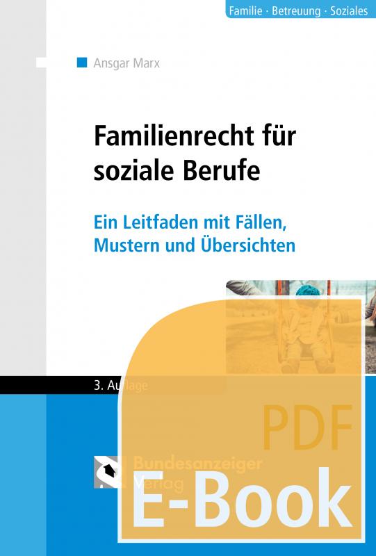 Cover-Bild Familienrecht für soziale Berufe (Stand 2017) (E-Book)
