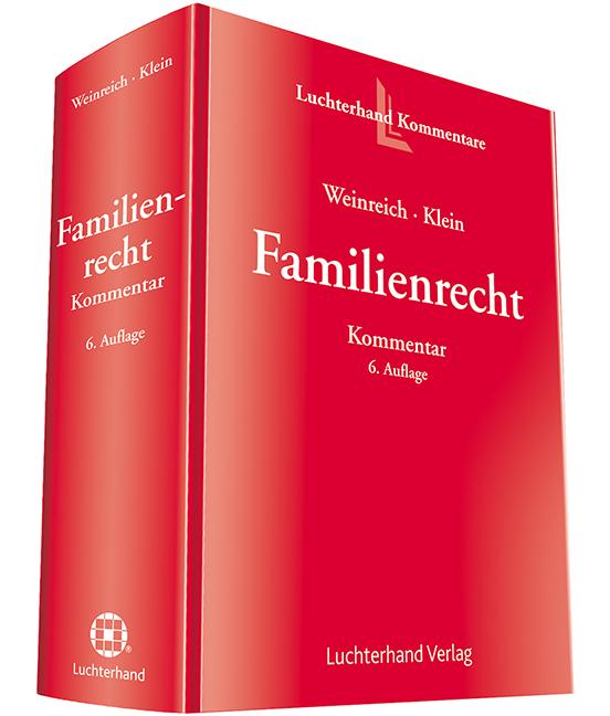 Cover-Bild Familienrecht Kommentar