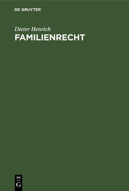 Cover-Bild Familienrecht