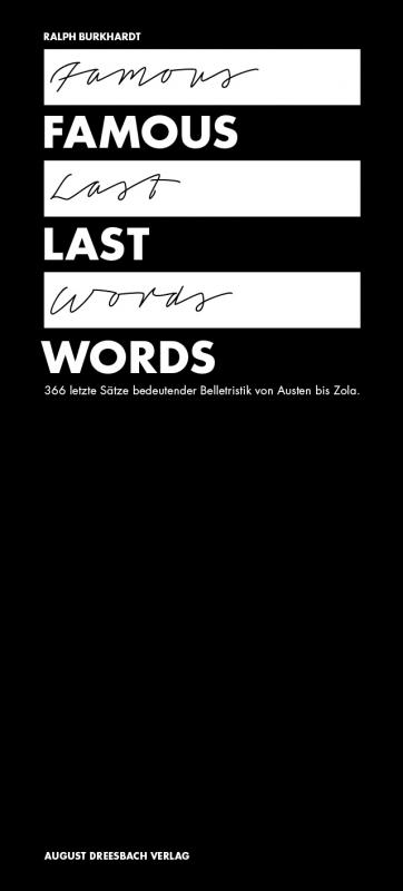 Cover-Bild Famous Last Words