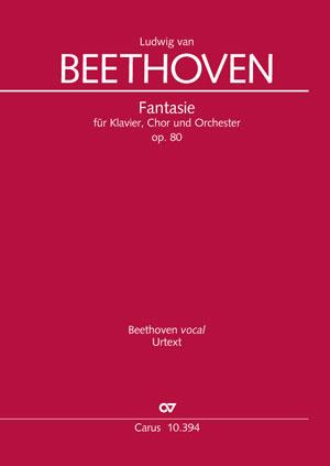 Cover-Bild Fantasie für Klavier, Chor und Orchester (Klavierauszug)