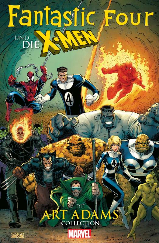 Cover-Bild Fantastic Four und die X-Men: Die Art Adams Collection