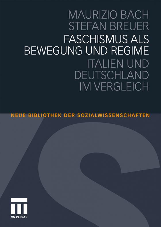 Cover-Bild Faschismus als Bewegung und Regime