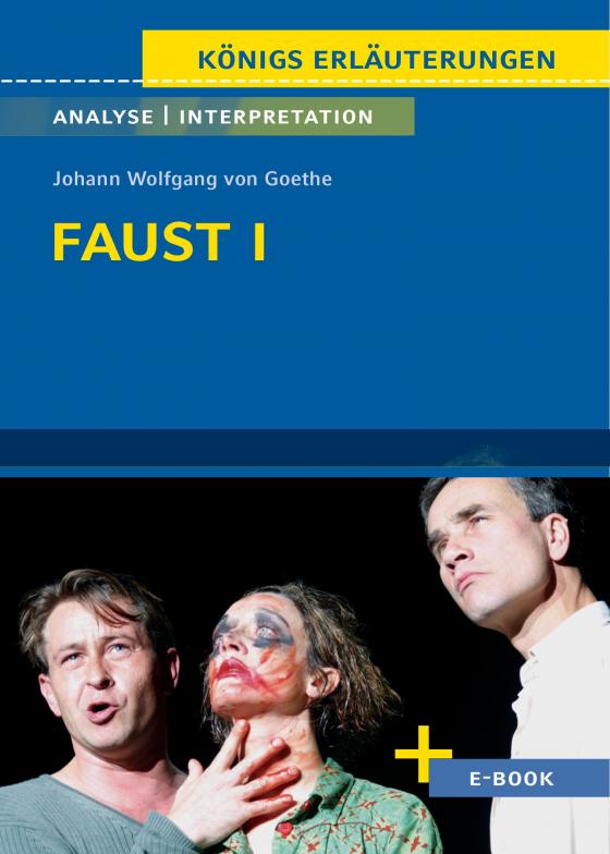 Cover-Bild Faust I von Johann Wolfgang von Goethe - Textanalyse und Interpretation