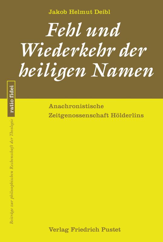 Cover-Bild Fehl und Wiederkehr der heiligen Namen