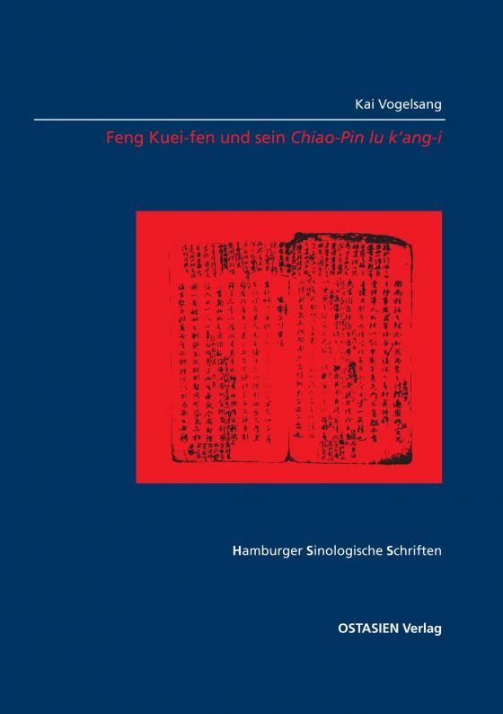 Cover-Bild Feng Kuei-Fen und sein Chiao-Pin lu k’ang-i