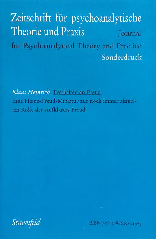 Cover-Bild Festhalten an Freud