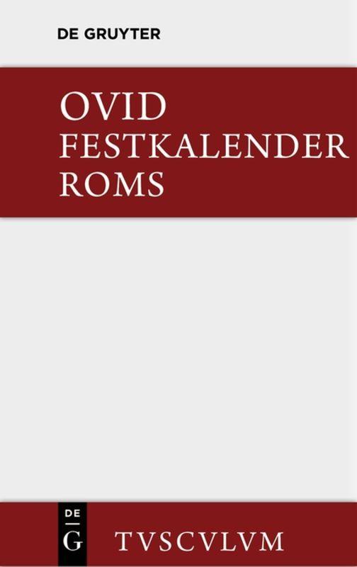 Cover-Bild Festkalender Roms / Fasti