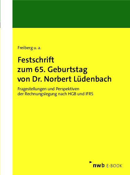 Cover-Bild Festschrift zum 65. Geburtstag von Dr. Norbert Lüdenbach