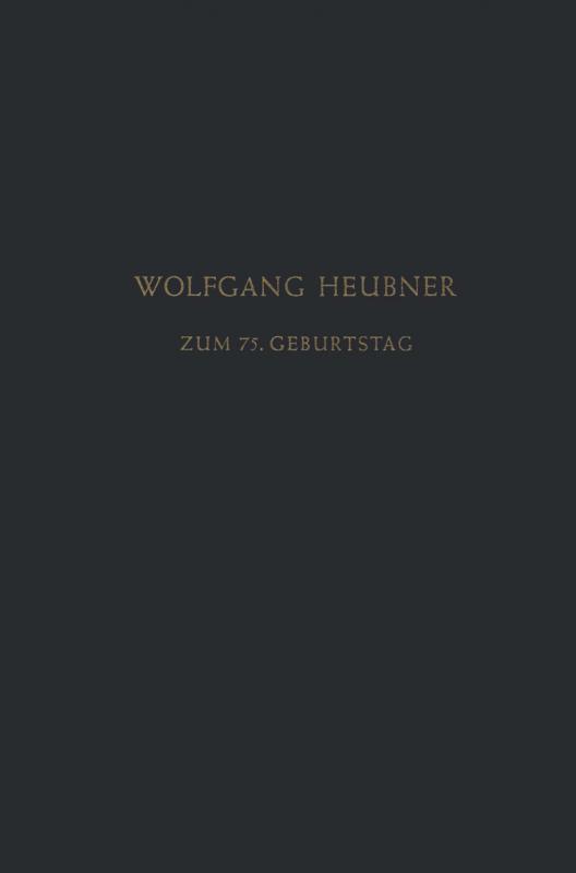 Cover-Bild Festschrift zum 75. Geburtstag