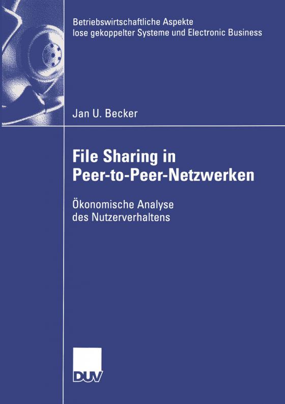 Cover-Bild File Sharing in Peer-to-Peer-Netzwerken