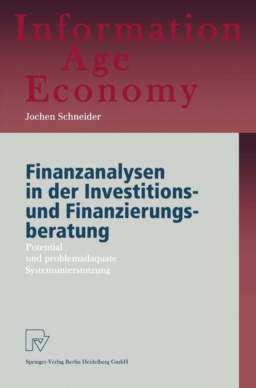 Cover-Bild Finanzanalysen in der Investitions- und Finanzierungsberatung