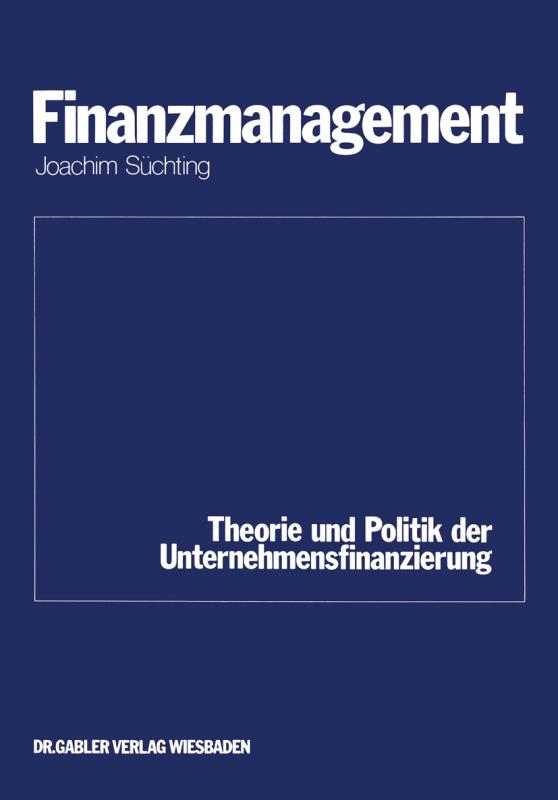 Cover-Bild Finanzmanagement