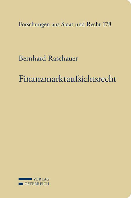 Cover-Bild Finanzmarktaufsichtsrecht