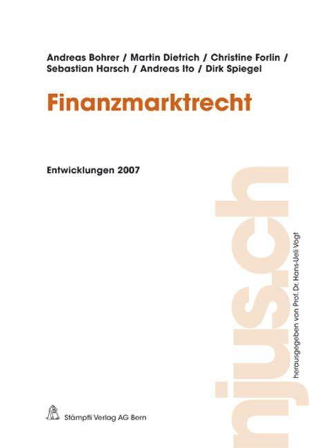 Cover-Bild Finanzmarktrecht