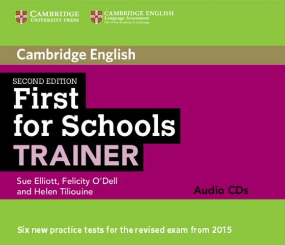 Cover-Bild First for Schools Trainer for the revised exam