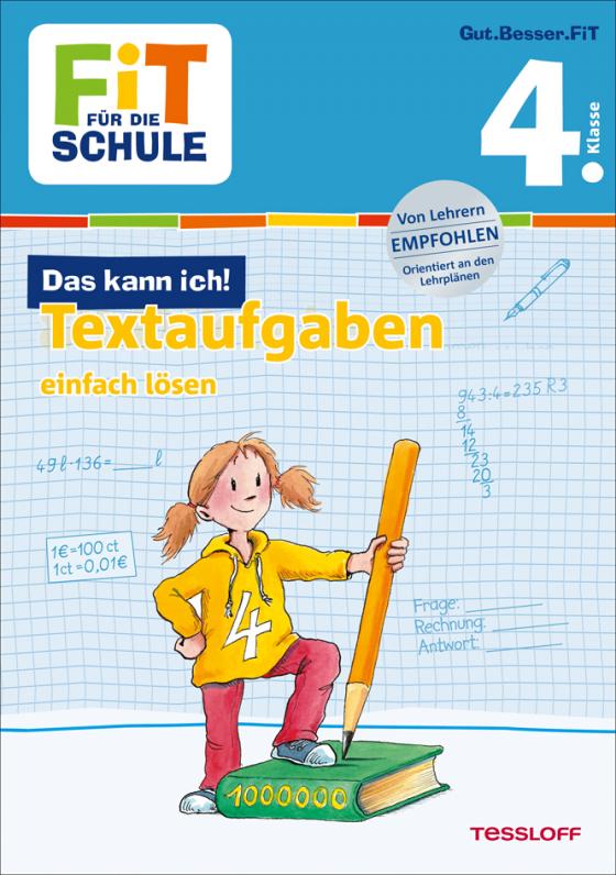 Cover-Bild FiT FÜR DIE SCHULE: Das kann ich! Textaufgaben einfach lösen 4. Klasse