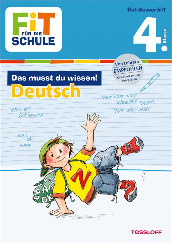Cover-Bild FiT FÜR DIE SCHULE: Das musst du wissen! Deutsch 4. Klasse