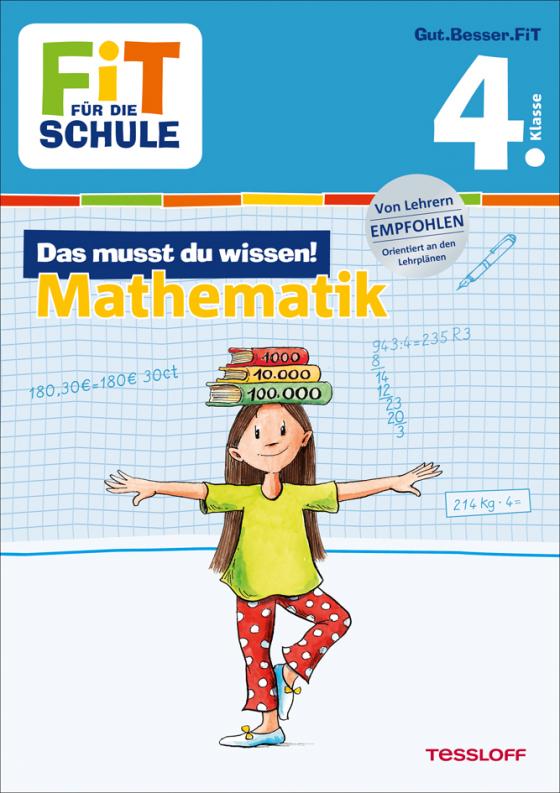 Cover-Bild FiT FÜR DIE SCHULE: Das musst du wissen! Mathematik 4. Klasse