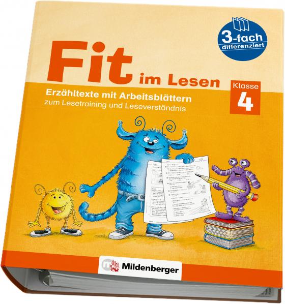 Cover-Bild Fit im Lesen – Erzähltexte, Klasse 4