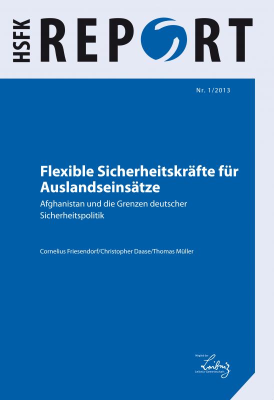 Cover-Bild Flexible Sicherheitskräfte für Auslandseinsätze