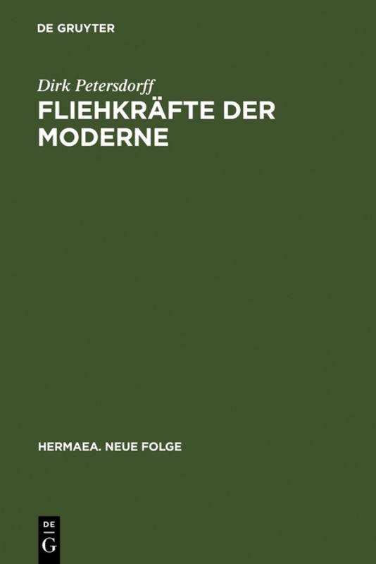 Cover-Bild Fliehkräfte der Moderne