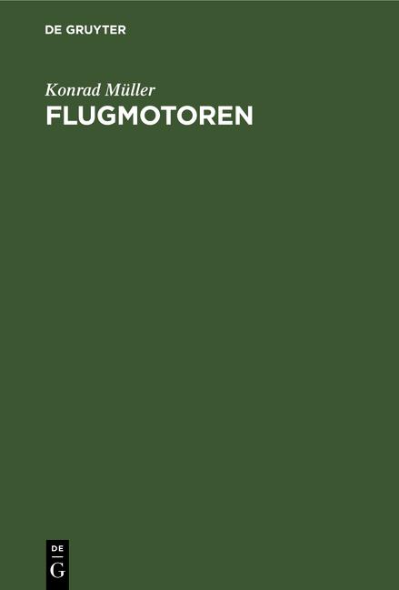 Cover-Bild Flugmotoren