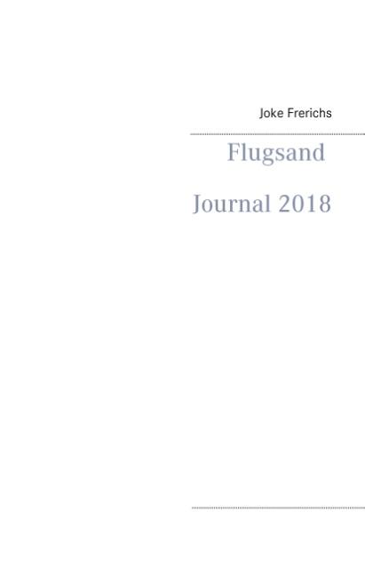 Cover-Bild Flugsand Journal 2018
