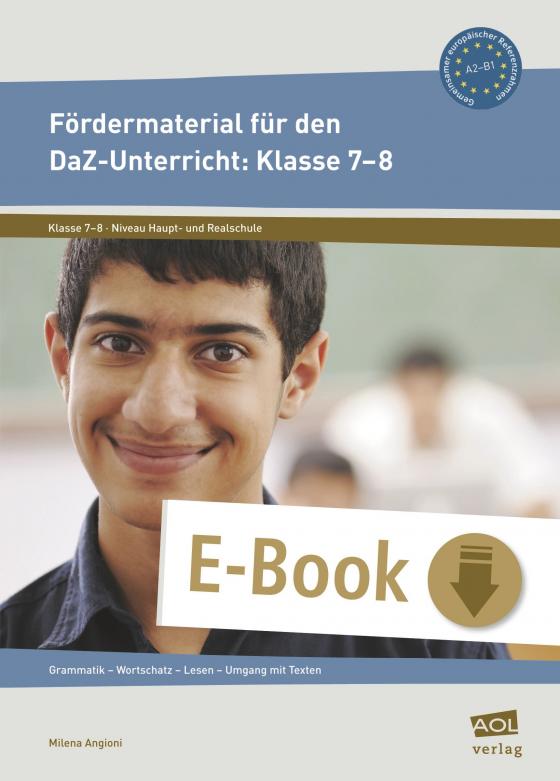 Cover-Bild Fördermaterial für den DaZ-Unterricht: Klasse 7-8