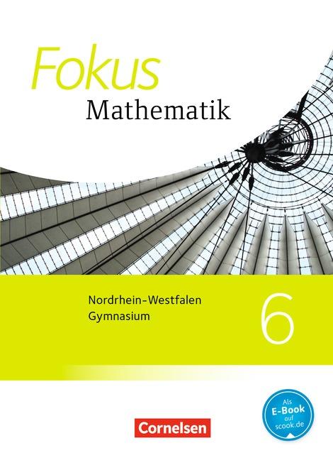 Cover-Bild Fokus Mathematik - Nordrhein-Westfalen - Ausgabe 2013 / 6. Schuljahr - Schülerbuch