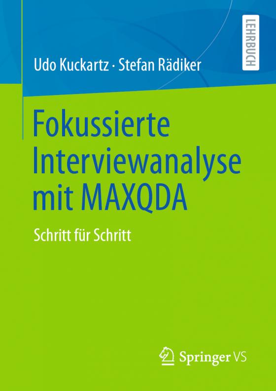 Cover-Bild Fokussierte Interviewanalyse mit MAXQDA