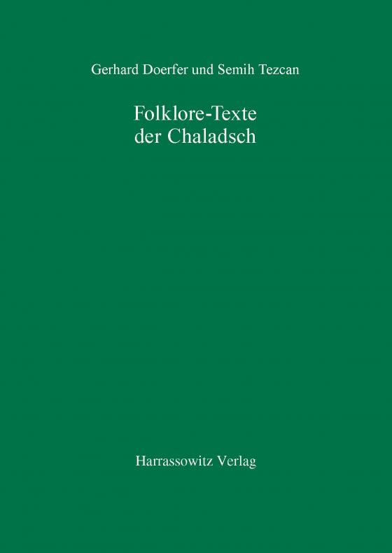 Cover-Bild Folklore-Texte der Chaladsch