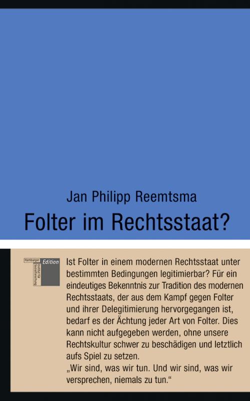 Cover-Bild Folter im Rechtsstaat?