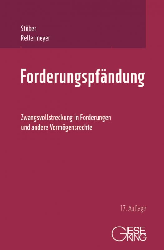 Cover-Bild Forderungspfändung