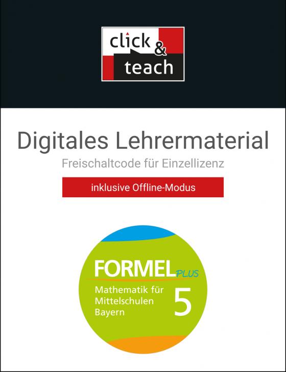 Cover-Bild Formel PLUS – Bayern / Formel PLUS BY click & teach 5 Box