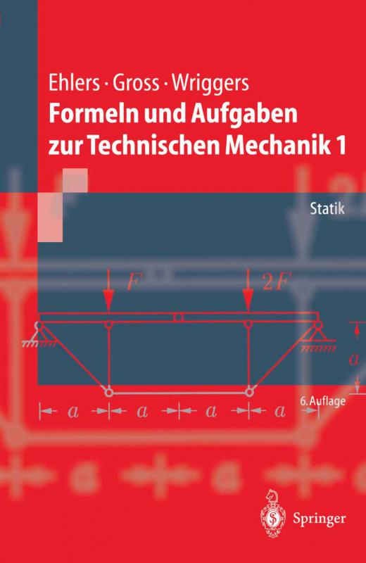 Cover-Bild Formeln und Aufgaben zur Technischen Mechanik 1